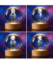Dämonentöter Tengen Uzui 3D-Kristallkugel