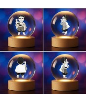 Dämonentöter Gyomei Himejima 3D-Kristallkugel