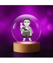 Demon Slayer Gyomei Himejima 3D Crystal Ball