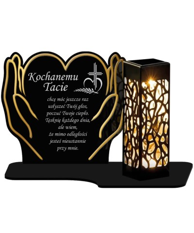 Large Solar Candle XL 18 cm...