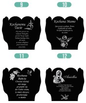 Large Solar Candle XL 18 cm Premium Heart In Hands Silver For Cemetery