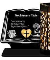 Solar Candle Led Statuette for the Grave All Saints Cemetery Book of Patterns