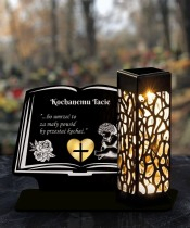Solar Candle Led Statuette for the Grave All Saints Cemetery Book of Patterns