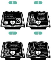 Solar Candle Led Statuette for the Grave All Saints Cemetery Book of Patterns