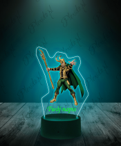 Lampka LED 3D Plexido z Nadrukiem Loki - 1
