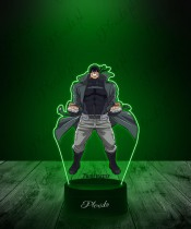 My Hero Academia Knuckleduster 3D LED Lamp Plexido with UV Print