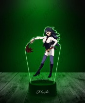 Lampka LED 3D Plexido z Nadrukiem UV My Hero Academia Nemuri Kayama