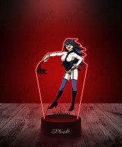 Lampka LED 3D Plexido z Nadrukiem UV My Hero Academia Nemuri Kayama