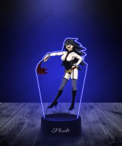 Lampka LED 3D Plexido z Nadrukiem UV My Hero Academia Nemuri Kayama