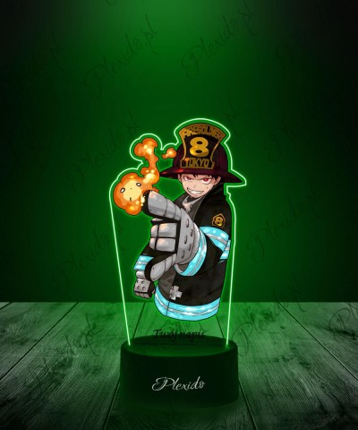 Lampka LED 3D Plexido z...