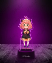 Spy x Family Anya Forger 3D-LED-Plexido-Lampe mit UV-Druck
