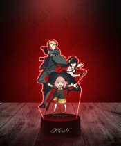 Spy x Family Anya Forger 3D LED Plexido Lamp with UV Print