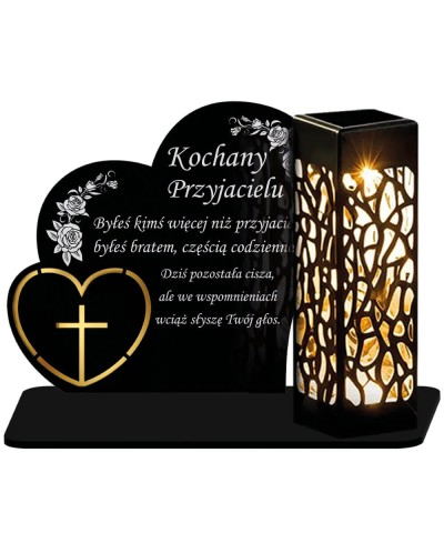 Znicz Solarny Led Statuetka...