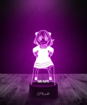 Lampka LED 3D Spy x Family Anya Forger