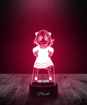 Lampka LED 3D Spy x Family Anya Forger