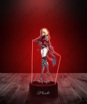 3D LED Plexido Lamp with UV Print Solo Leveling Cha Hae-In