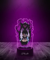 Lampka LED 3D Plexido z Nadrukiem UV Solo Leveling Sung Jinwoo Suho