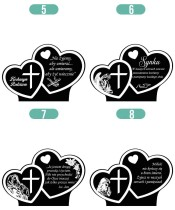 Openwork Solar LED Candle Two Hearts Patterns Sentences Silver