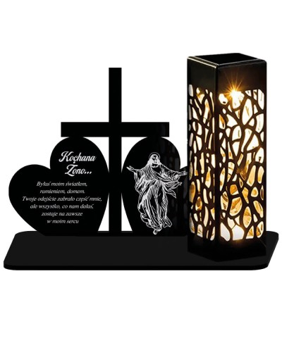 Candle Statue Led on the...
