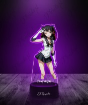 3D LED Plexido Lamp with UV Print My Dress Up Darling New Sugaya