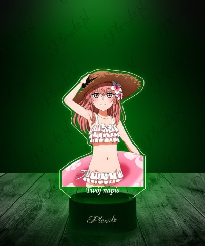 Lampka LED 3D Plexido z...