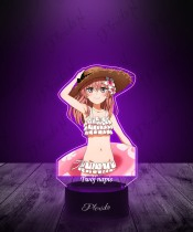 Lampka LED 3D Plexido z Nadrukiem UV My Dress Up Darling Sajuna Inui