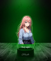 My Dress Up Darling Shinju Inu 3D-LED-Plexido-Lampe mit UV-Druck