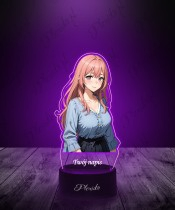 My Dress Up Darling Shinju Inu 3D LED Plexido Lamp with UV Print