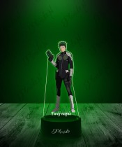 Lampka LED 3D Plexido z Nadrukiem UV Kaiju No. 8 Kafka Hibino