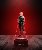 Lampka LED 3D Plexido z Nadrukiem UV Kaiju No. 8 Reno Ichikawa