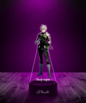 Lampka LED 3D Plexido z Nadrukiem UV Kaiju No. 8 Reno Ichikawa
