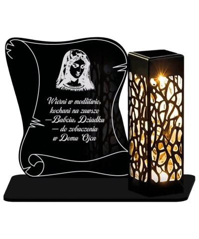 Candle Statue Led on the...