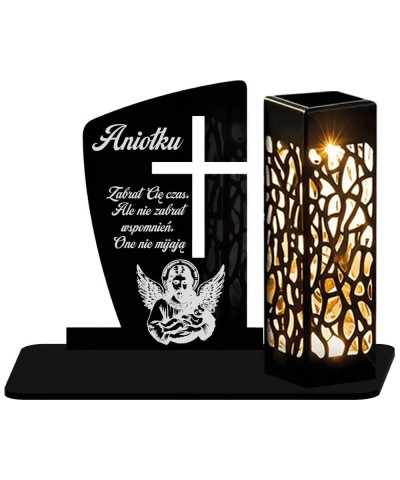 Znicz Statuetka Led na Grób...