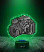 3D Plexido LED Lampe mit UV-Druck Fotografenkamera