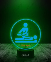 3D Plexido LED Lamp with UV Print Physiotherapist Rehabilitation