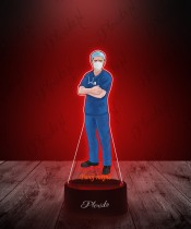 Lampka LED 3D Plexido z Nadrukiem Lekarz Doktor Szpital