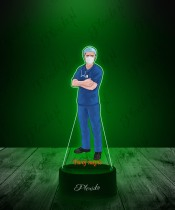 Lampka LED 3D Plexido z Nadrukiem Lekarz Doktor Szpital