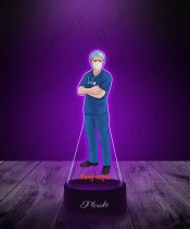 Lampka LED 3D Plexido z Nadrukiem Lekarz Doktor Szpital