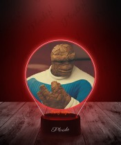 Fantastic Four Ben Grimm 3D Plexido LED Lamp with UV Print