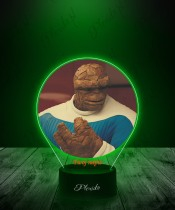 Fantastic Four Ben Grimm 3D Plexido LED Lamp with UV Print