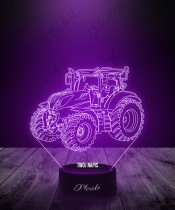 Lampka LED 3D Plexido z Nadrukiem UV Traktor New Holland T7 SWB