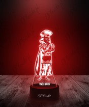 Plexido Shrek Lord Farquaad 3D LED Lamp