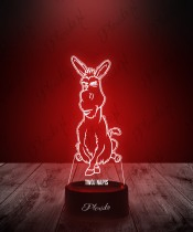 Lampka LED 3D Plexido Shrek Osioł