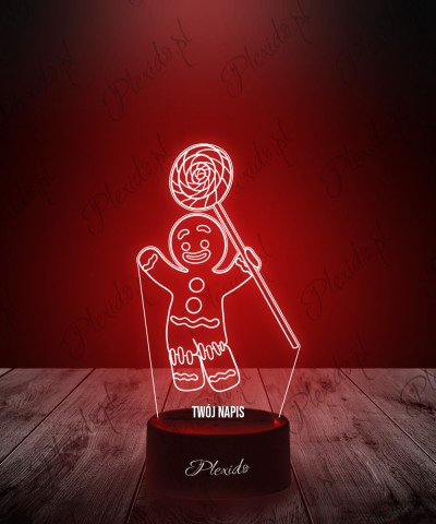 Lampka LED 3D Plexido Shrek...