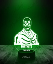 Fortnite Skull Tooper 3D Plexido LED Lamp