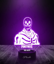 Lampka LED 3D Plexido Fortnite Skull Tooper