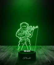 Lampka LED 3D Plexido Fortnite Triggerfish