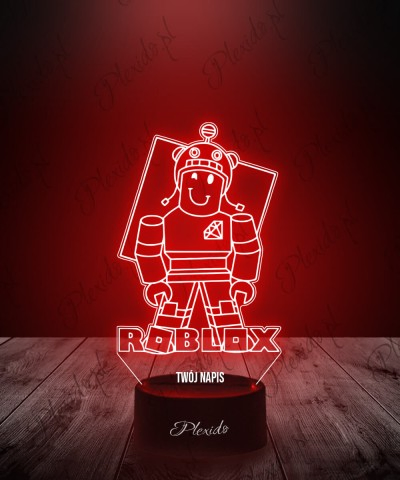 Lampka LED 3D Plexido Roblox