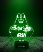 Lampka LED 3D Plexido Gwiezdne Wojny Darth Vader Star Wars