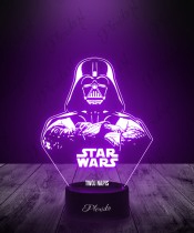 Lampka LED 3D Plexido Gwiezdne Wojny Darth Vader Star Wars